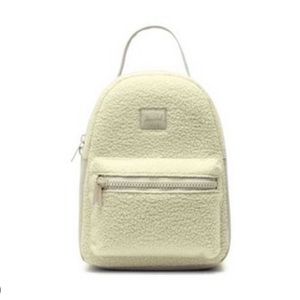 Herschel Nova Mini 6L Teddy Backpack in Beige